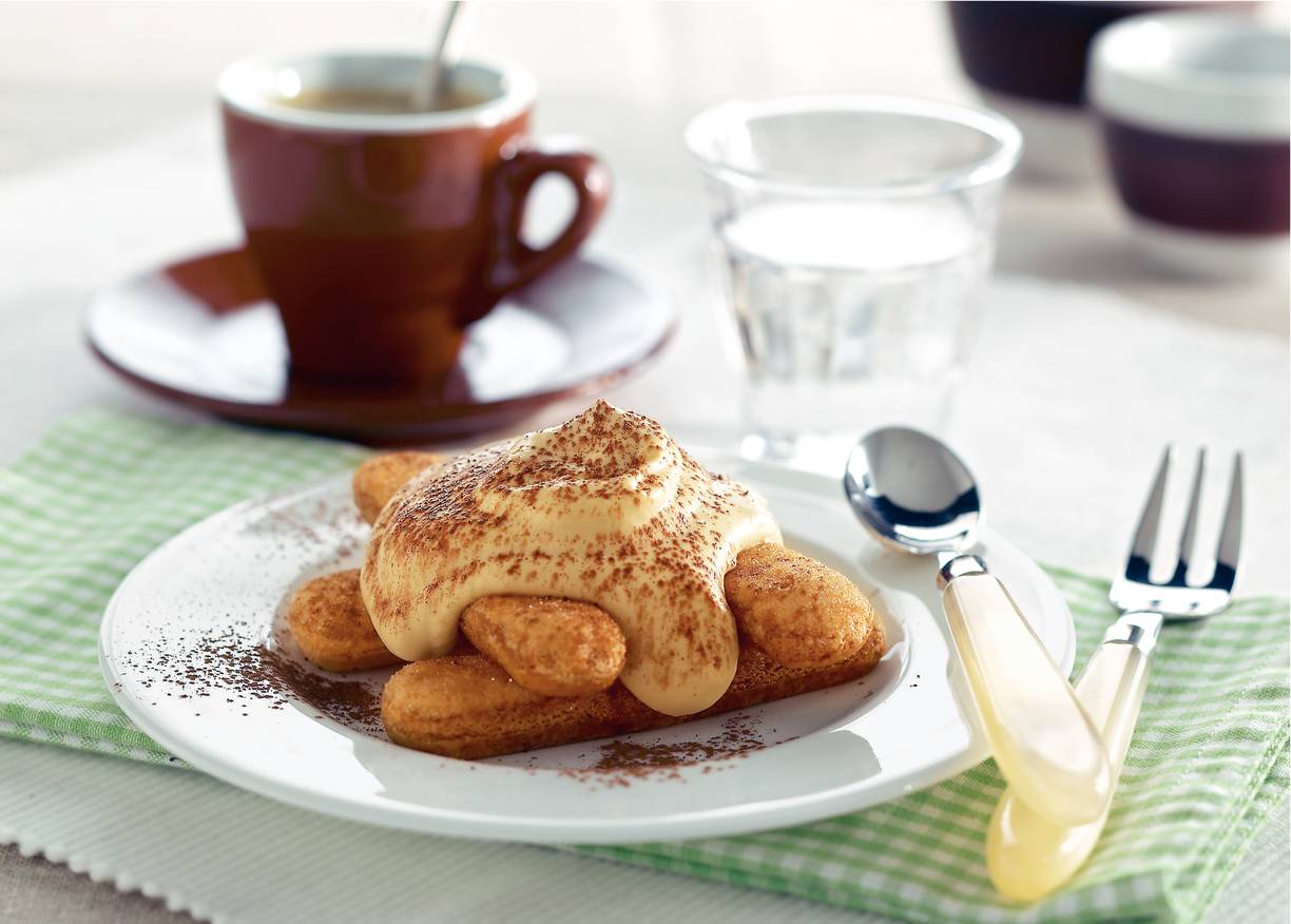 Eenvoudige tiramisu