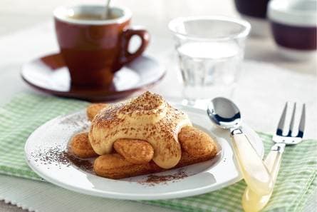 Eenvoudige tiramisu
