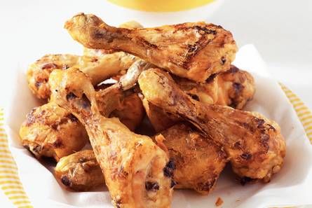 Geroosterde drumsticks met aardappelsalade