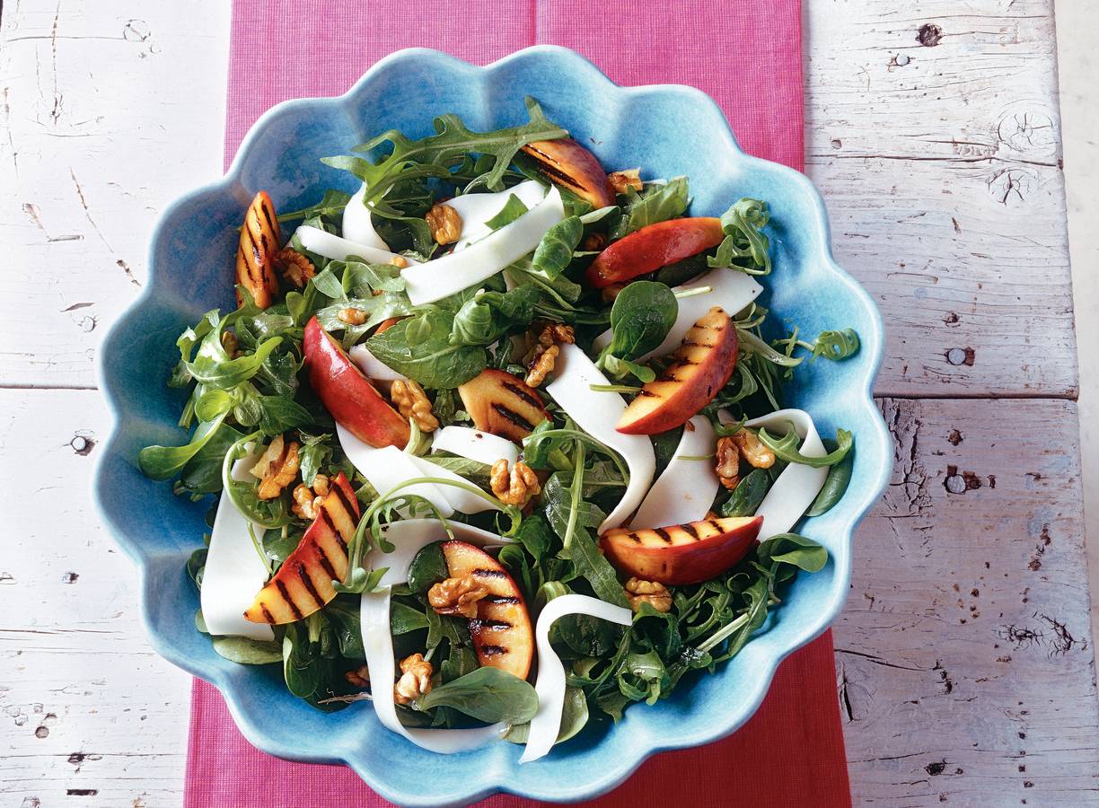 Zomersalade met Hollandse geitenkaas