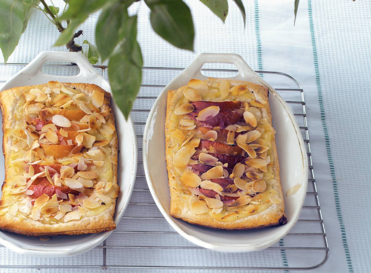 Nectarinetaartjes