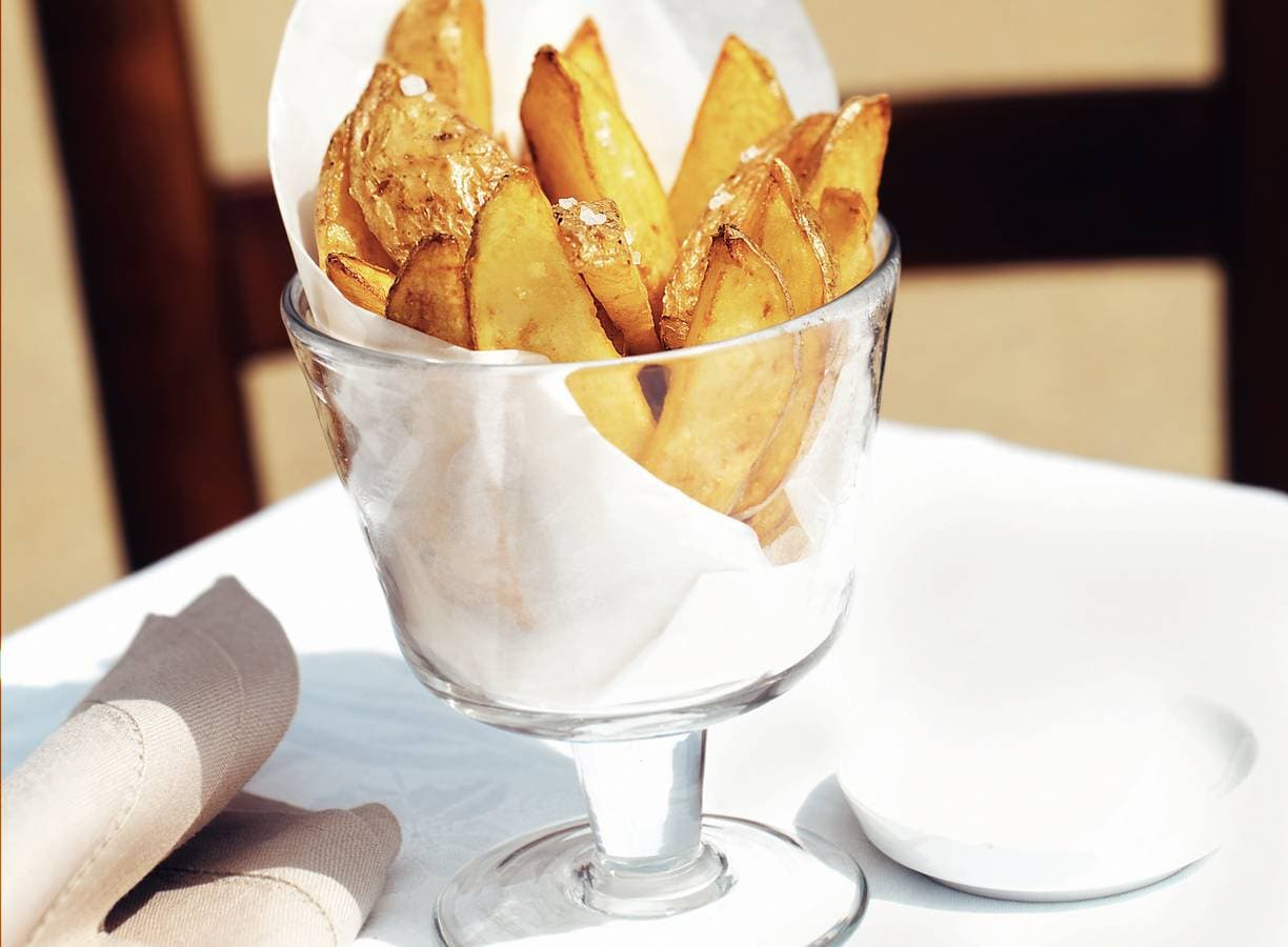 Zelfgemaakte frites