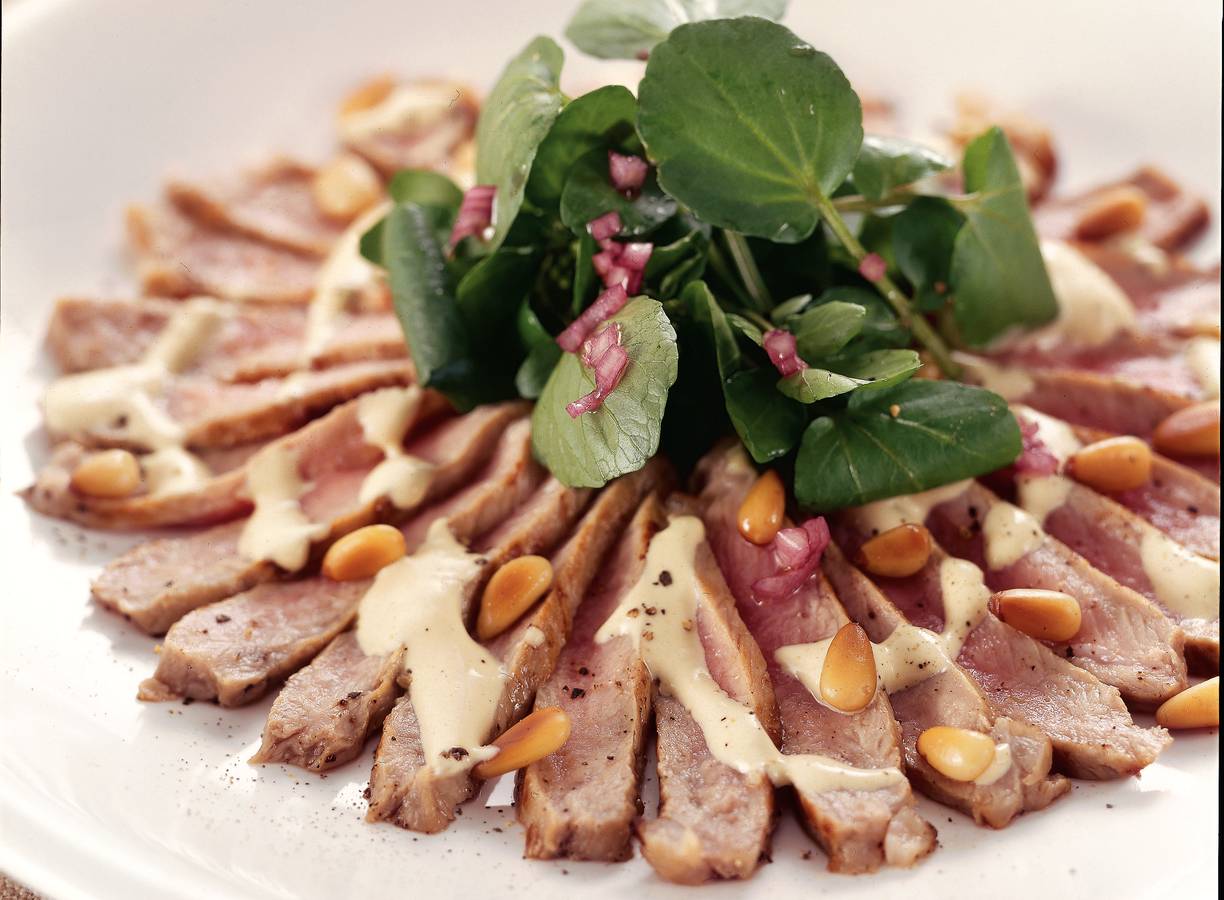 Carpaccio van kalfsentrecote