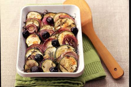Courgetteschotel uit de oven