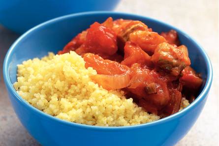Couscous met kip en abrikozen