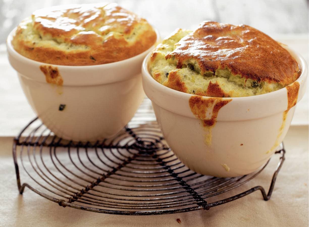Preisoufflé met Gruyère