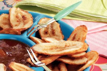 Bananenchips met mangochutney (Caraïbisch gebied & Suriname)