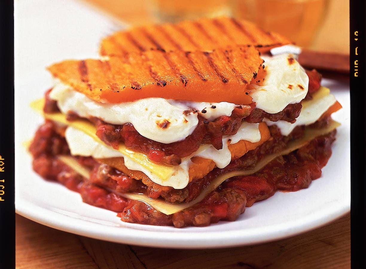 Pompoenlasagne