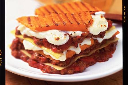 Pompoenlasagne