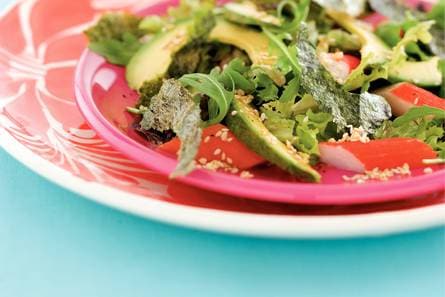 Norisalade met avocado