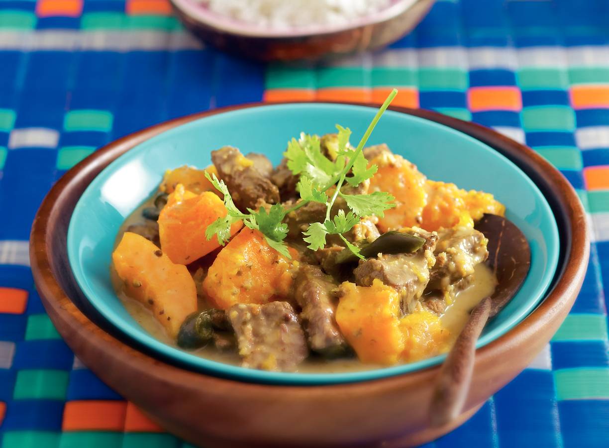 Thaise rundvleescurry