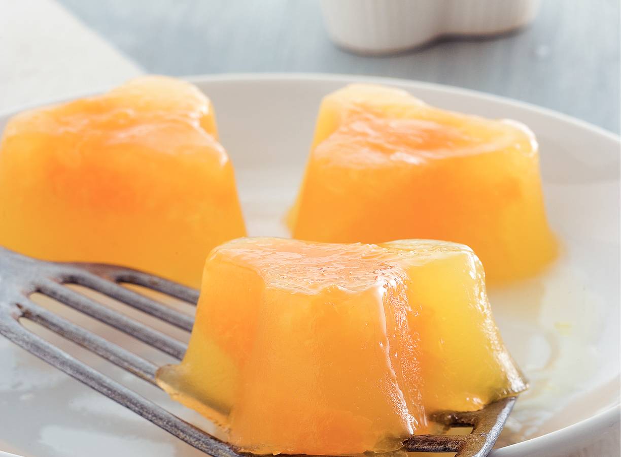 Mandarijnenpuddinkjes