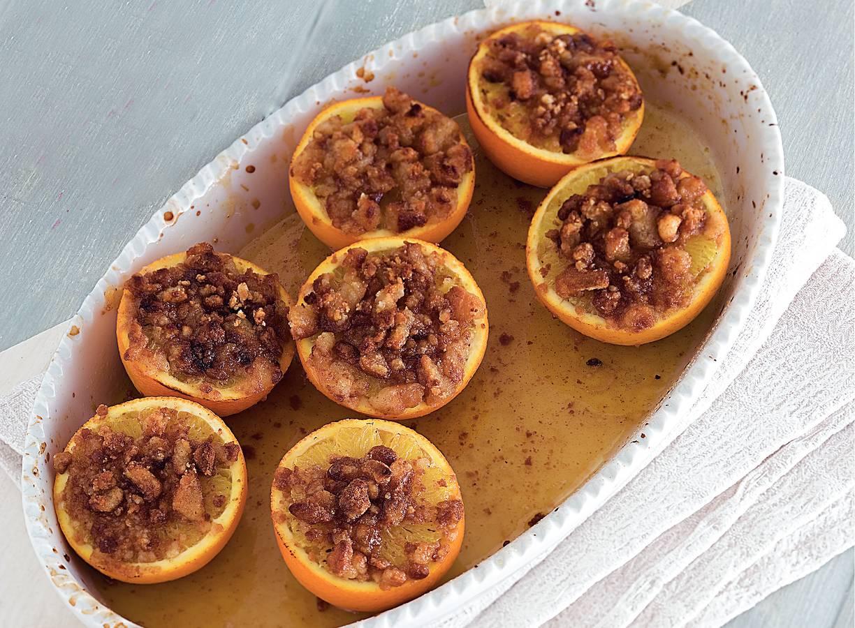 Sinaasappels uit de oven