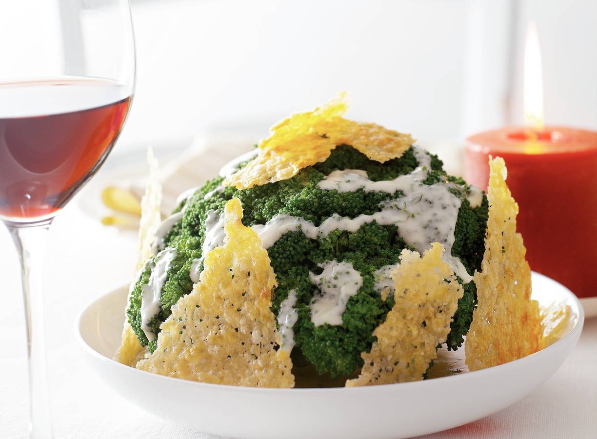Broccoli in roquefortroom