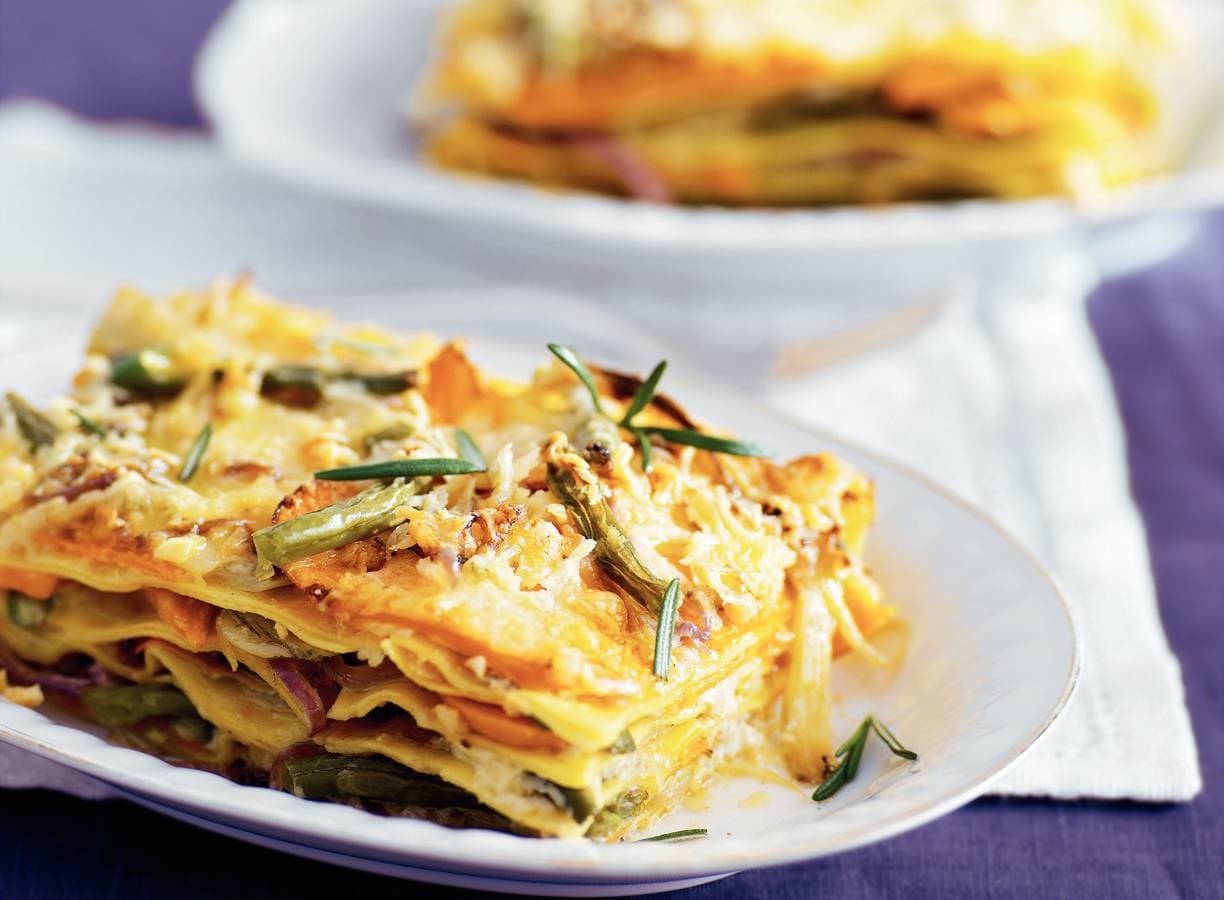 Lasagne met groenten