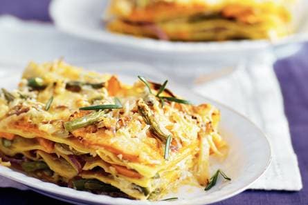 Lasagne met groenten