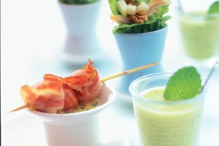 Asperges met zalm