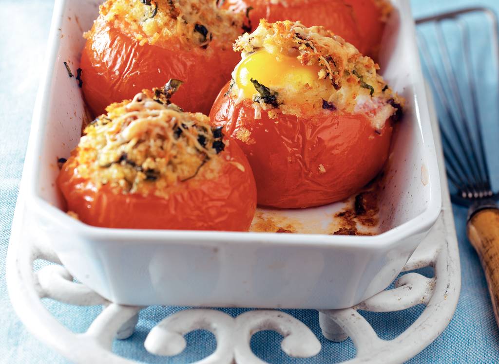 Gevulde tomaten met ei - Albert Heijn
