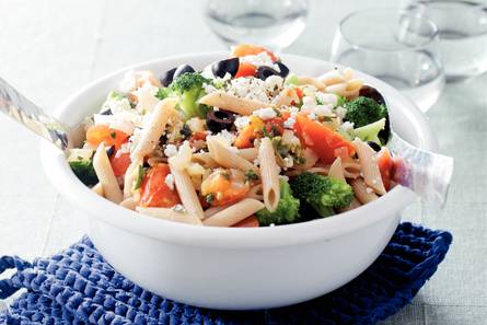 Penne met tomaat en broccoli