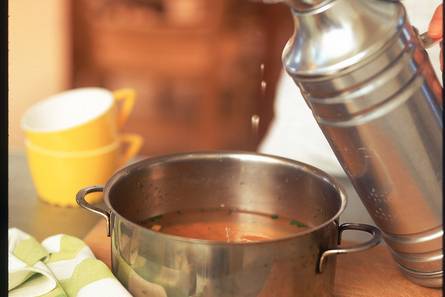 Pittige bouillon