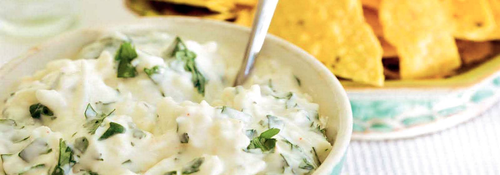 Korianderkwarkdip recept Allerhande Albert Heijn België