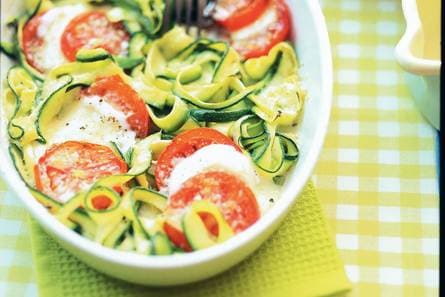 Tagliatelle van courgette