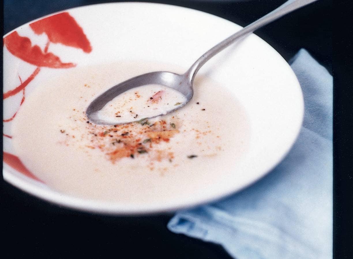 Krabsoep (crab chowder)