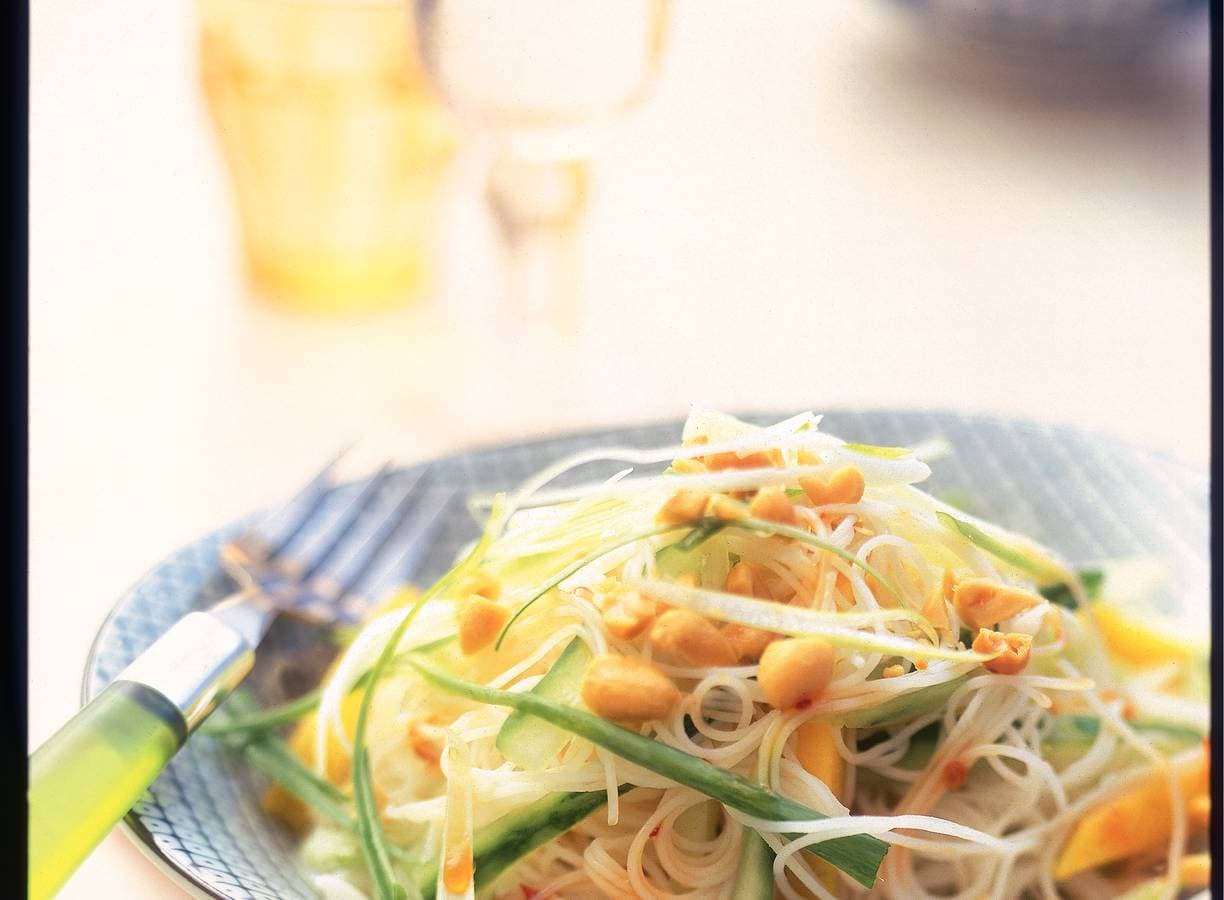 Mihoensalade met mango