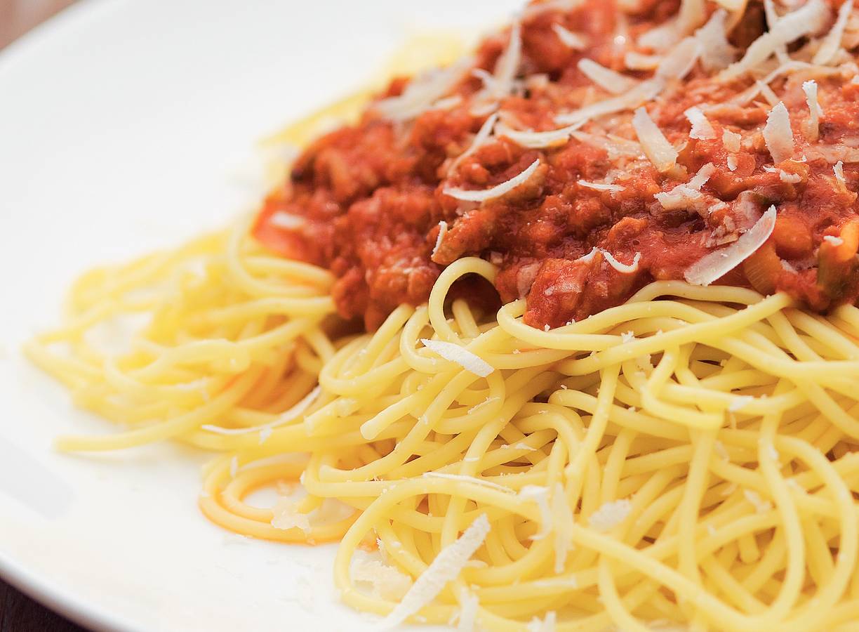Tante Greets spaghetti bolognese