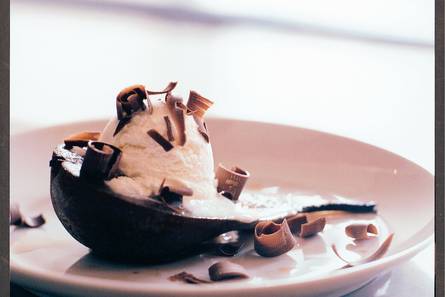 Peertjes in espresso met melkchocolade
