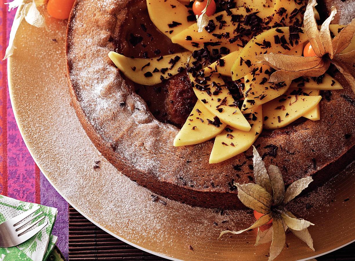 Mangotaart met lemon curd