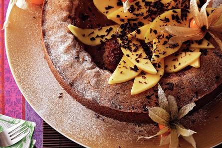 Mangotaart met lemon curd
