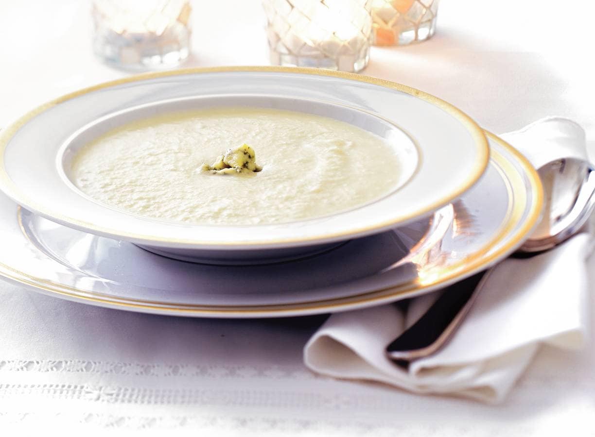 Bloemkoolsoep met blue stilton