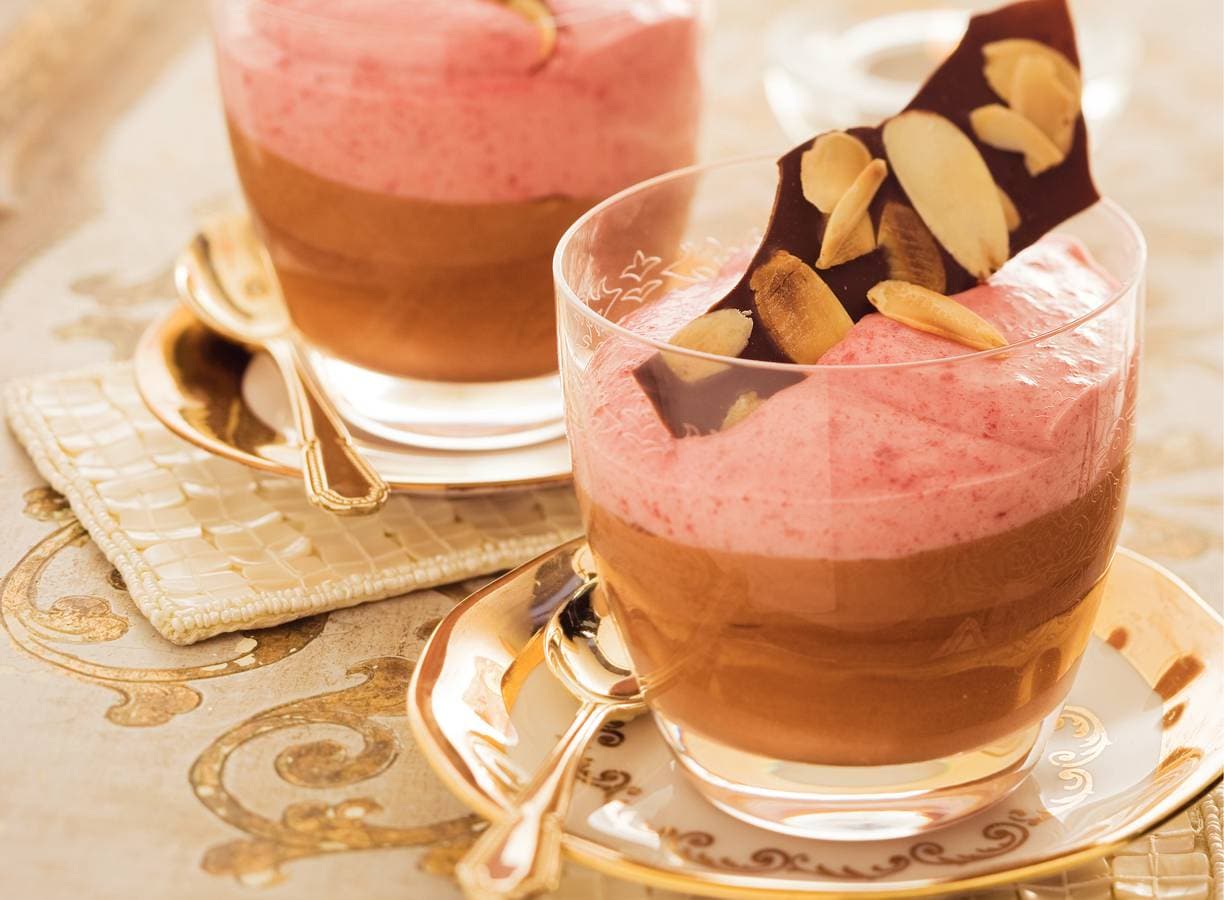 Tweekleurenmousse