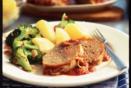 Ovengehakt met broccoli