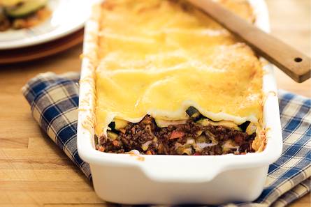 Rijkgevulde lasagne