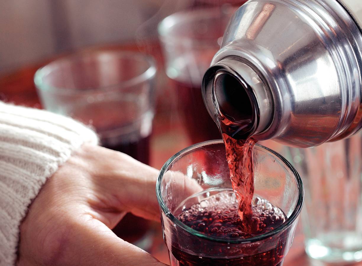 Zoete glühwein