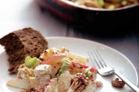 Snelle waldorfsalade