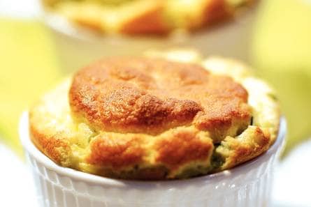 Courgettesoufflé