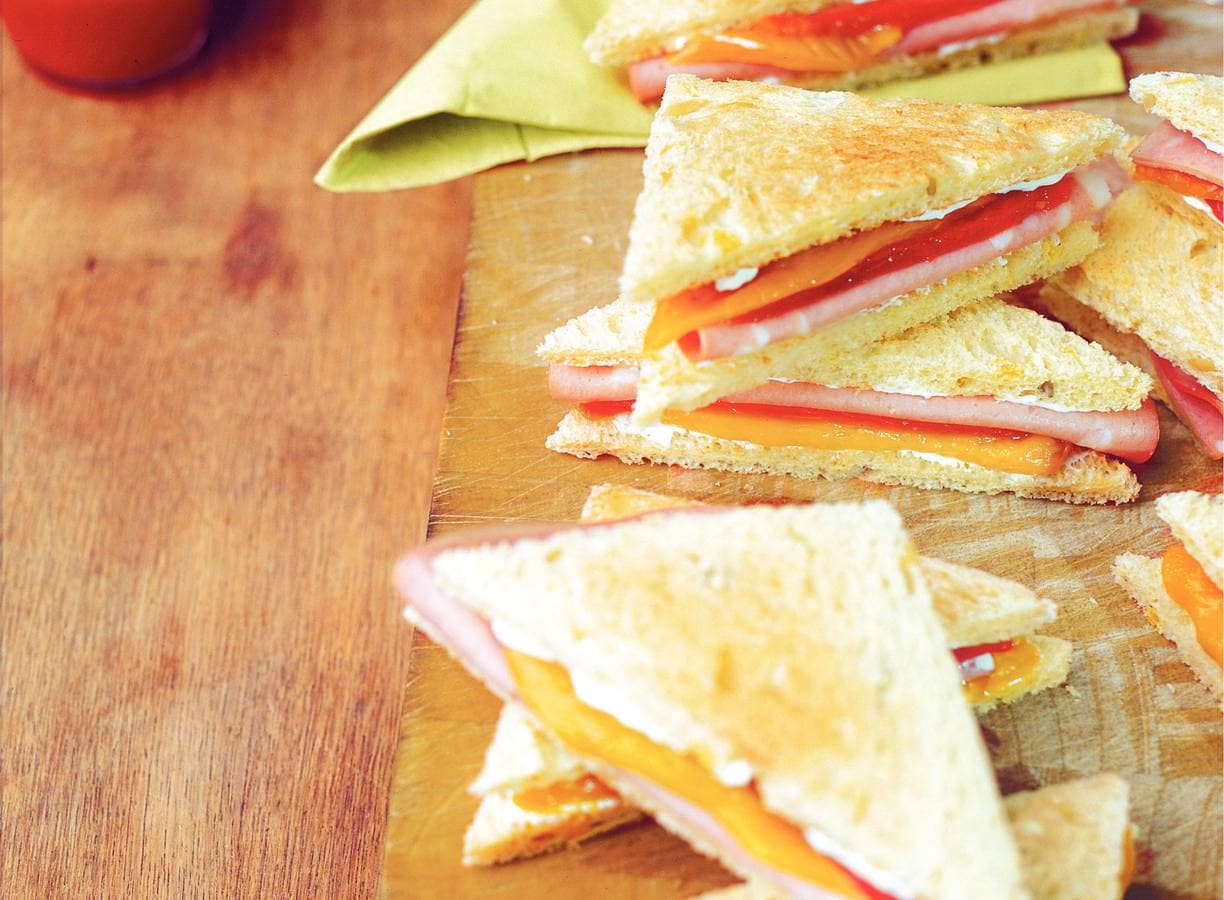 Mortadellasandwiches