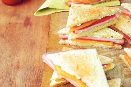 Mortadellasandwiches