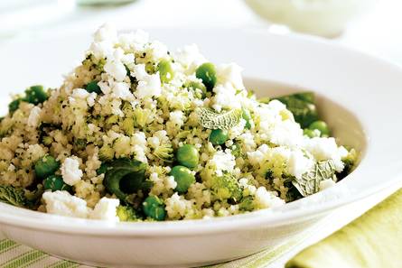 Broccolicouscous met witte kaas