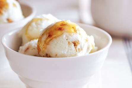 Crispy yoghurtijs