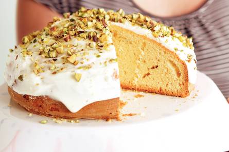 Cake met limoenmascarpone