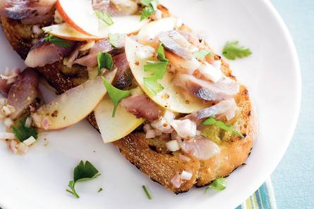 Haringsalade met appel