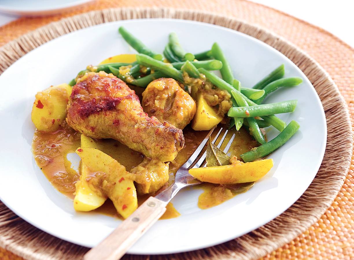 Masalakip met boontjes