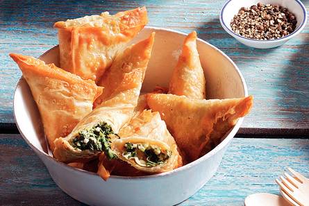 Griekse spanakopita