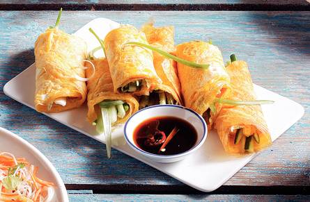 Vietnamese groenteomeletjes