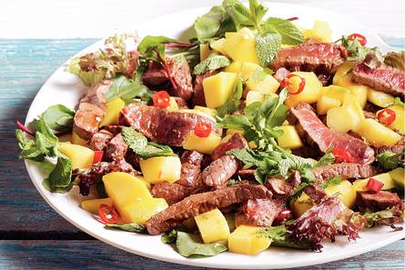 Thai beef salad