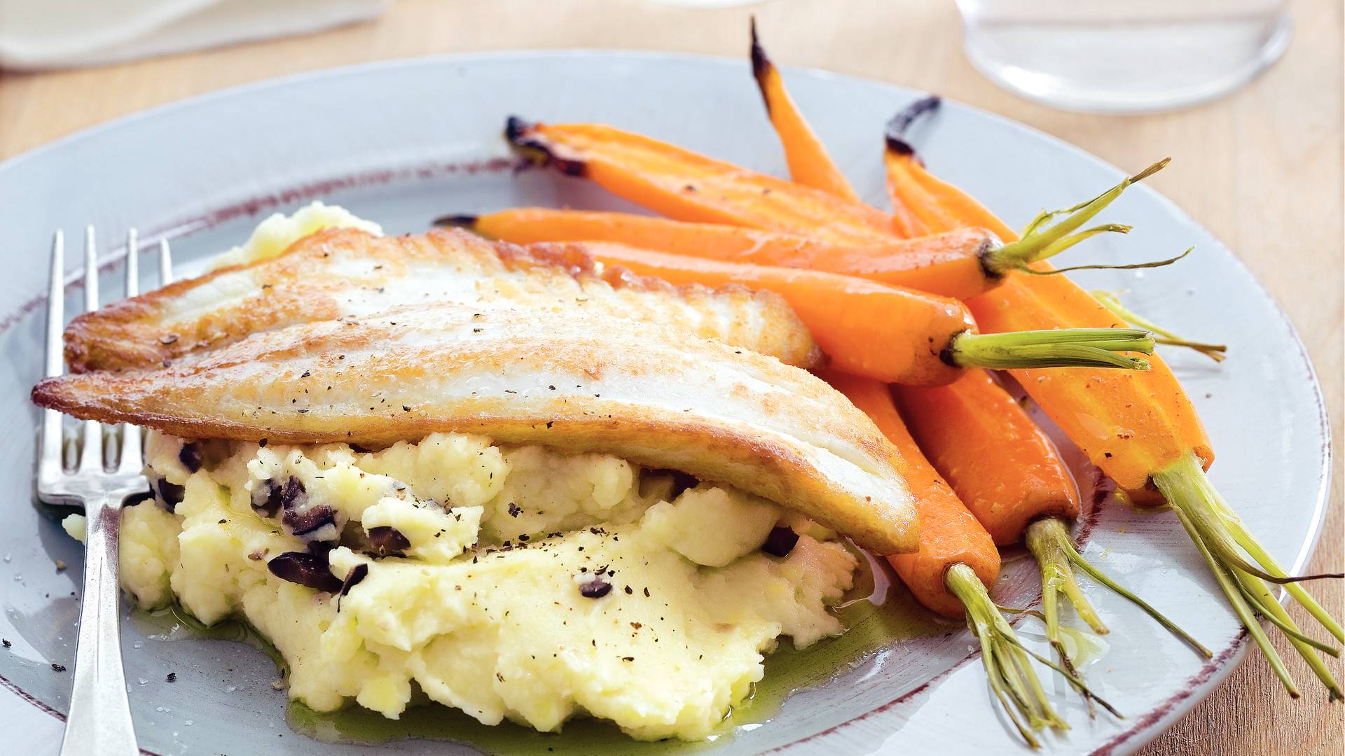 Gebakken tilapiafilet met bos peen recept Allerhande Albert Heijn